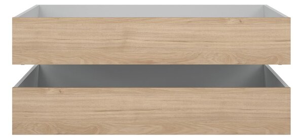 Szuflady pod łóżko w naturalnym kolorze zestaw 2 szt. Naia – Tvilum
