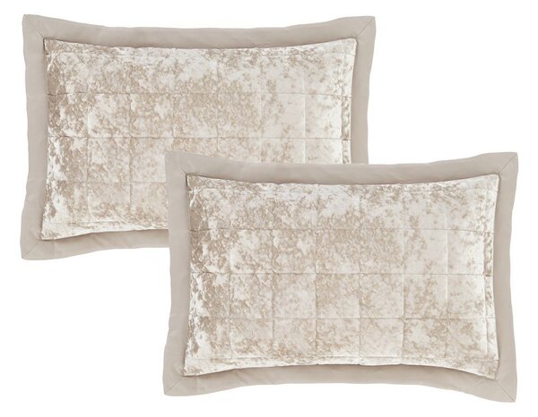 Poszewki na poduszki zestaw 2 szt. 50x75 cm Crushed Velvet – Catherine Lansfield