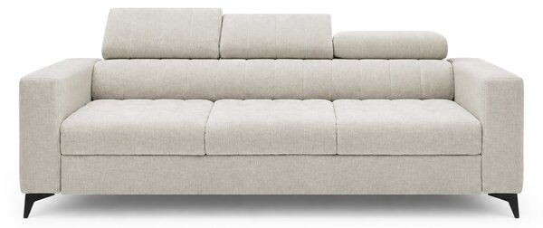 Sofa Nardo z funkcją spania - jasny beżowy szenil Vibe 06