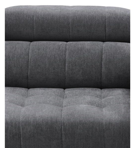 Sofa Nardo z funkcją spania - szary szenil Vibe 95