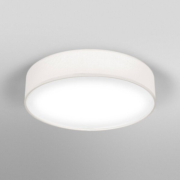 LEDVANCE Lampa sufitowa Orbis Paris, możliwość ściemniania, kremowy / amber, salon / jadalnia, tkanina / materiał / jedwab