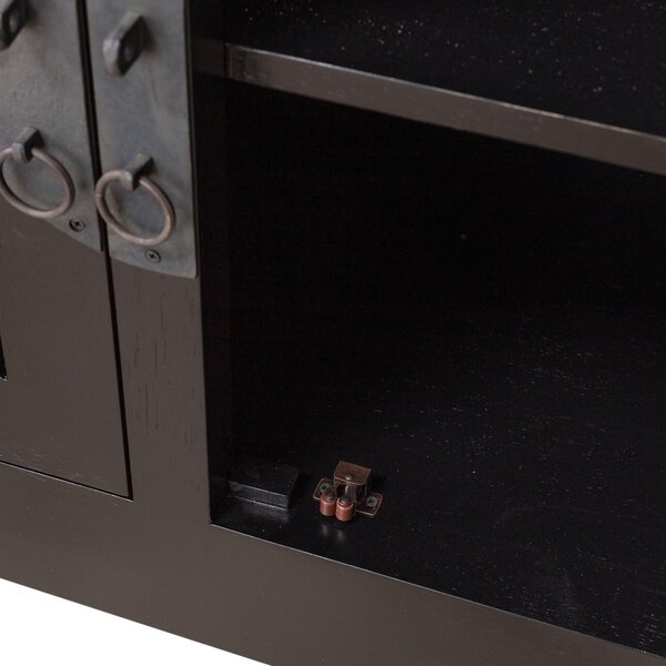 Komoda Modern 137x45x76cm black