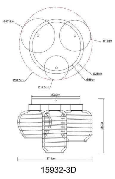 Globo Lampa sufitowa Nesa, możliwość ściemniania, biały / opal, salon / jadalnia, metal