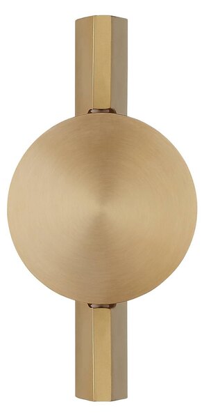 Globo Kinkiet LED Jasper, mosiężny / złoty, salon / jadalnia, metal, nowoczesny