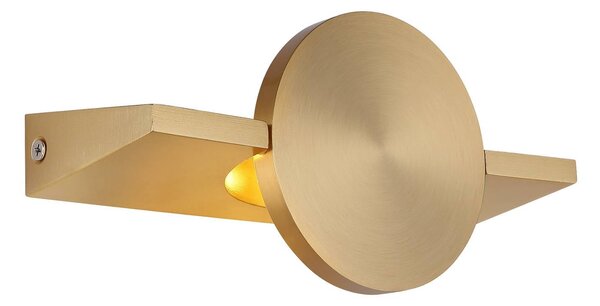 Globo Kinkiet LED Jasper, mosiężny / złoty, salon / jadalnia, metal, nowoczesny