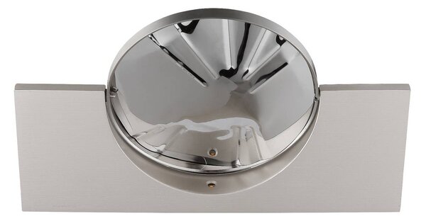 Globo Kinkiet LED Jasper, aluminiowy / szary / cynkowy, salon / jadalnia, metal, nowoczesny