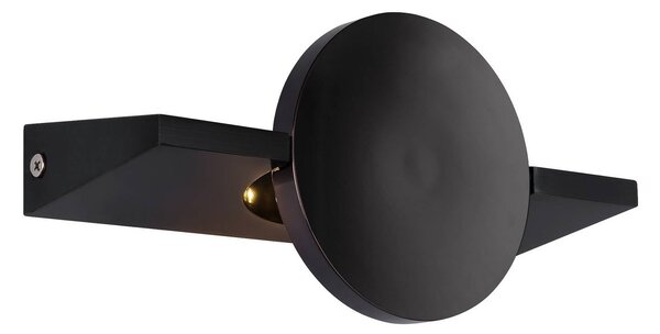 Globo Kinkiet LED Jasper, czarny, salon / jadalnia, metal, nowoczesny