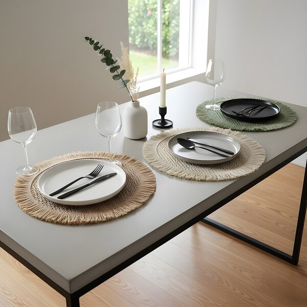 Mata stołowa ø 38 cm Pepita – douceur d'intérieur