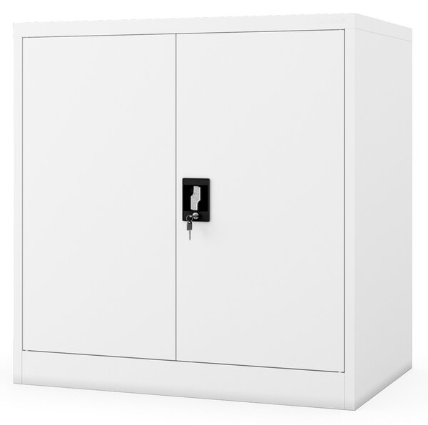 Szafka na akta osobowe, głęboka, biała, 900x930x600 mm: BEATA D600