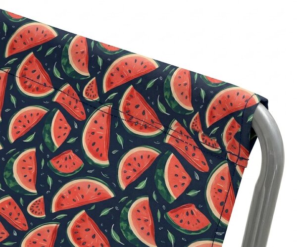 Składany leżak plażowy SAND MELON, kolorowe