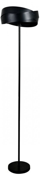 Lampa podłogowa TK Lighting TERRA BLACK 6985 czarna metalowa, trzonek E27, wys. 155 cm, nowoczesna do salonu i sypialni IP20