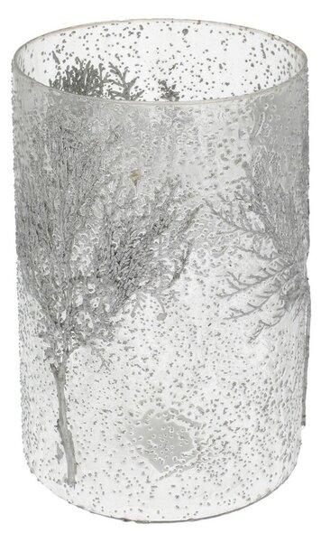 Świecznik Twig I ⌀15cm silver