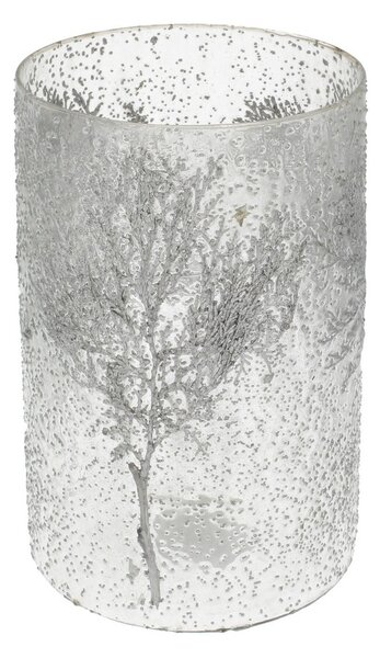 Świecznik Twig I ⌀15cm silver