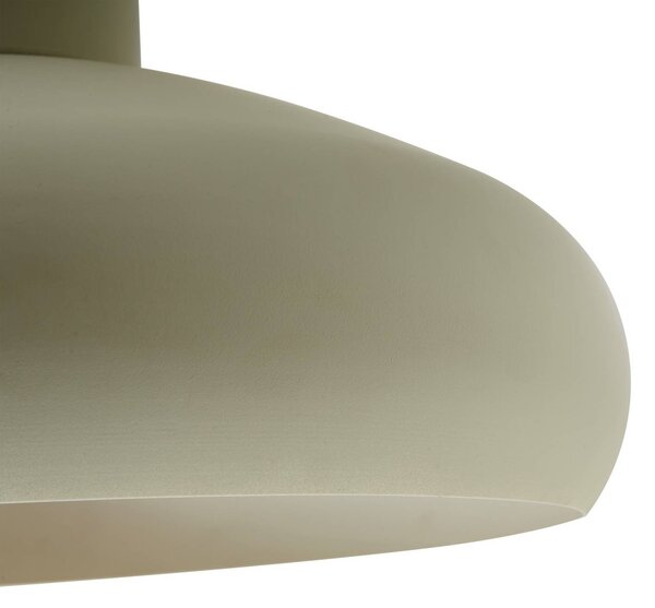 Lampa sufitowa Elover Lindby, możliwość ściemniania, zielony, salon / jadalnia, metal, nowoczesny