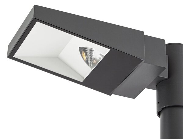 Arcchio – lampa zewnętrzna LED Nefarius, 250 cm, ciemnoszara, IP65 Nefarius, aluminiowy / szary / cynkowy, metal, nowoczesny