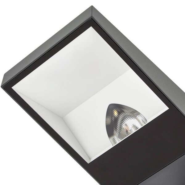 Arcchio – lampa zewnętrzna LED Nefarius, 250 cm, ciemnoszara, IP65 Nefarius, aluminiowy / szary / cynkowy, metal, nowoczesny