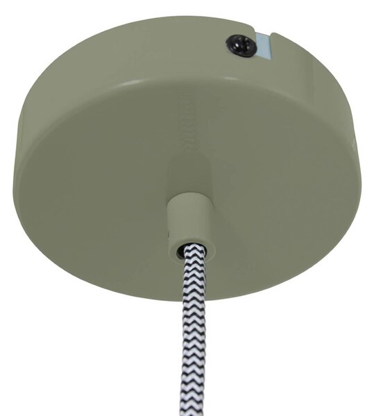 Mexlite Lampa wisząca Nove, możliwość ściemniania, zielony, kuchnia, metal
