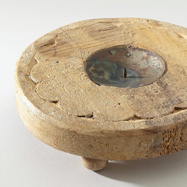 Podstawka na świecę Rustic Flame 15 cm