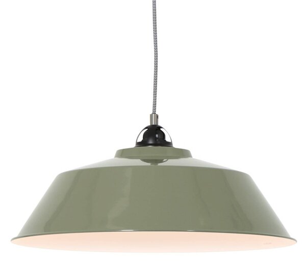 Mexlite Lampa wisząca Nove, możliwość ściemniania, zielony, kuchnia, metal