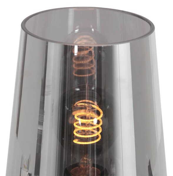 Steinhauer Lampa stołowa Ancilla, czarny, salon / jadalnia, metal