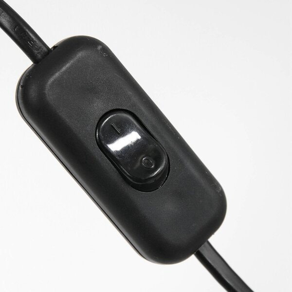 Steinhauer Kinkiet Sparkled Light, czarny, salon / jadalnia, metal, nowoczesny