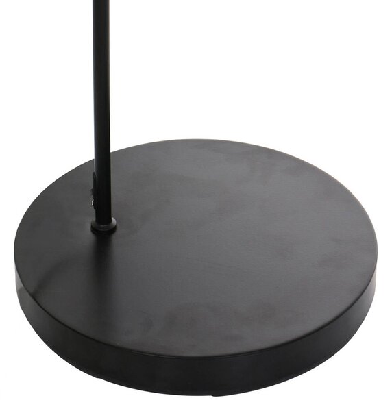 Mexlite Lampa łukowa - lampa stojąca Solva, czarny, salon / jadalnia, metal