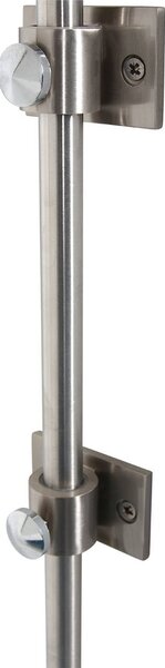 Steinhauer Kinkiet Sparkled Light, aluminiowy / szary / cynkowy, salon / jadalnia, metal, nowoczesny