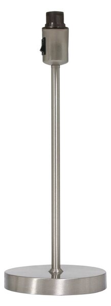 Mexlite Lampa stołowa Noor, aluminiowy / szary / cynkowy, salon / jadalnia, metal