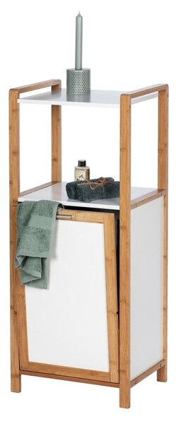 Biały bambusowy regał łazienkowy 40x95 cm Finja – Wenko