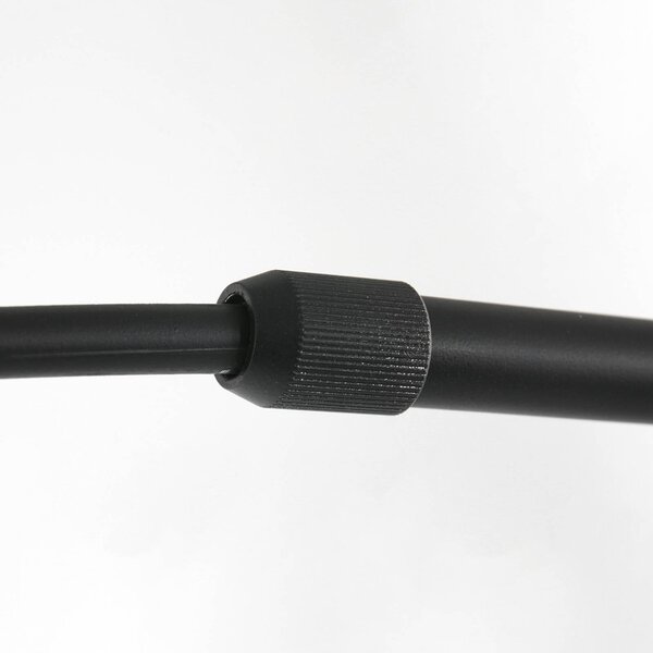 Steinhauer Kinkiet Sparkled Light, czarny, salon / jadalnia, metal, nowoczesny
