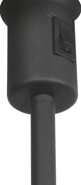 Mexlite Lampa stołowa Noor, czarny, salon / jadalnia, metal