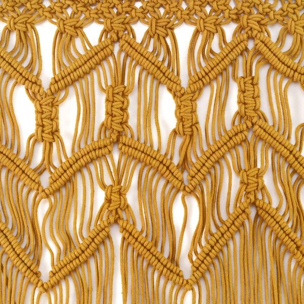 Żółta zasłona na drzwi 90x200 cm Macarena – douceur d'intérieur