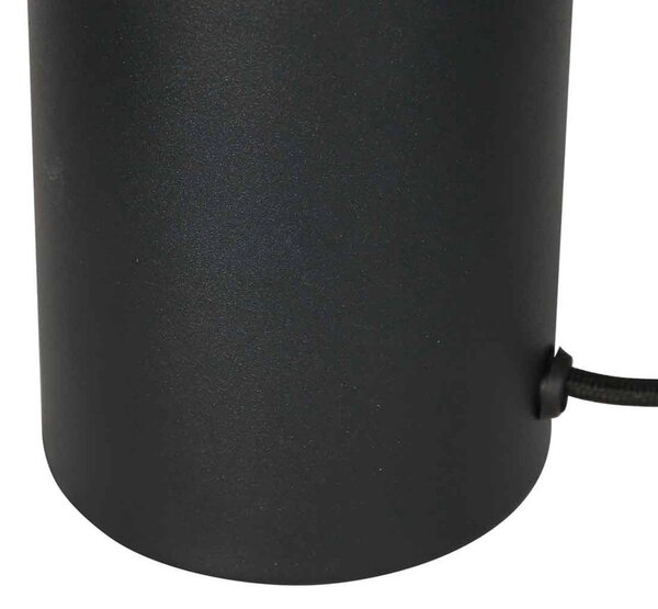 Steinhauer Lampa stołowa Bloeba, czarny, salon / jadalnia, metal