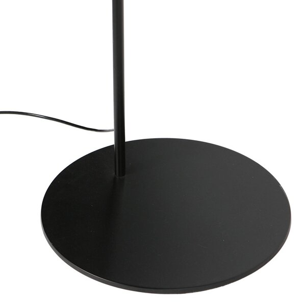 Anne Light Lampa łukowa - lampa stojąca Curve, czarny, salon / jadalnia, metal, nowoczesny