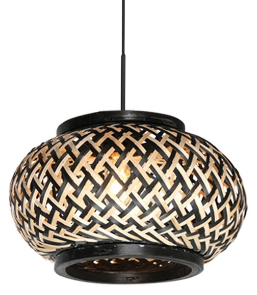 Steinhauer Lampa wisząca NoxLight, możliwość ściemniania, czarny, salon / jadalnia, metal