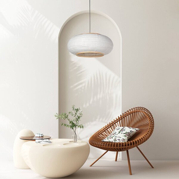 Steinhauer Lampa wisząca Sparkled Light, czarny, salon / jadalnia, tkanina / materiał / jedwab