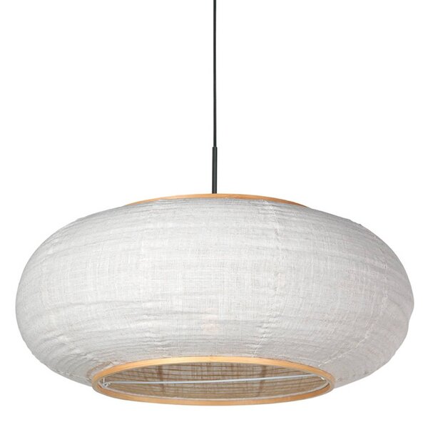 Steinhauer Lampa wisząca Sparkled Light, czarny, salon / jadalnia, tkanina / materiał / jedwab