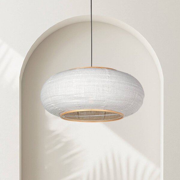 Steinhauer Lampa wisząca Sparkled Light, czarny, salon / jadalnia, tkanina / materiał / jedwab