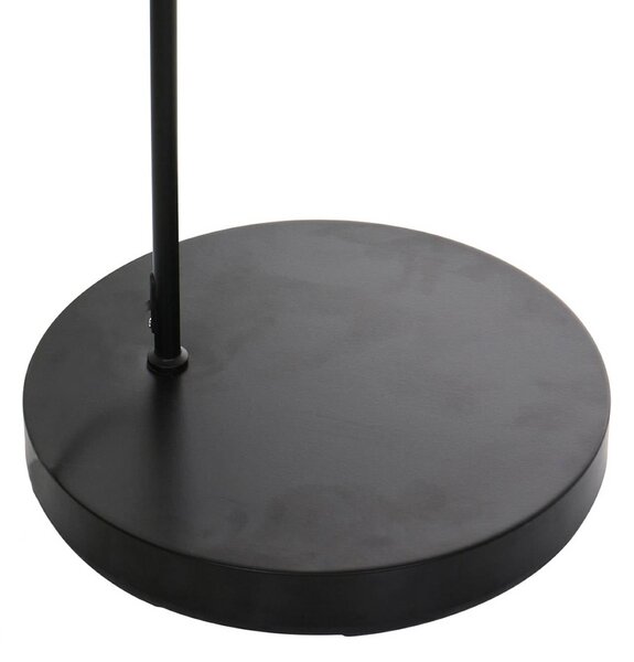 Mexlite Lampa łukowa - lampa stojąca Solva, czarny, salon / jadalnia, metal