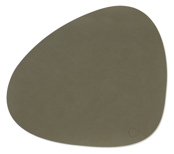 Mata stołowa ze skóry ekologicznej 37x44 cm Curve L Double Nupo – LIND DNA
