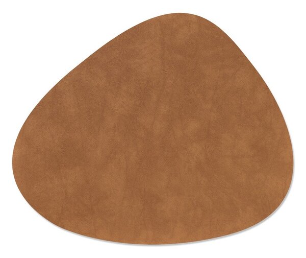 Mata stołowa ze skóry ekologicznej 37x44 cm Curve L Double Nupo – LIND DNA