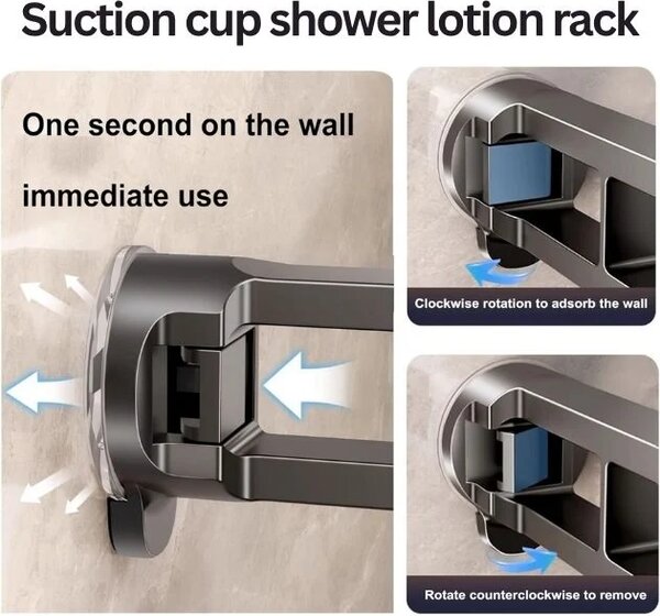 Lotionshelf™ Półka Prysznicowa Na Przyssawkę
