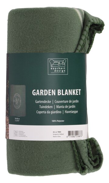 Zielony koc piknikowy 130x180 cm – Esschert Design