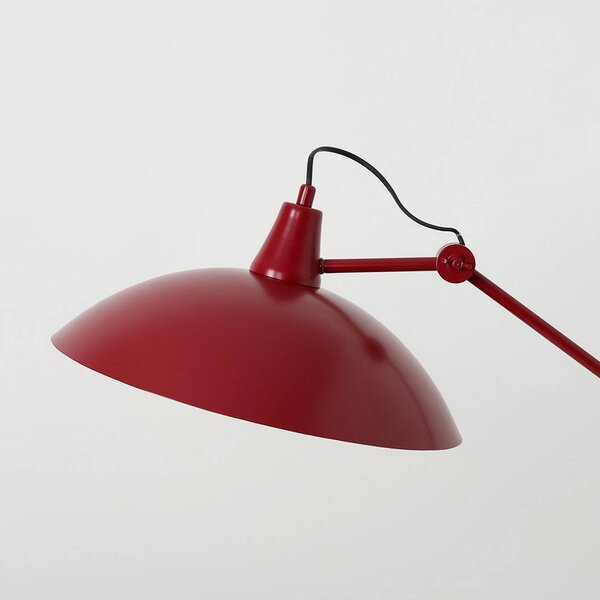Lampa wisząca designerska Melos ALDEX, możliwość ściemniania, czerwony, salon / jadalnia, metal, skandynawski