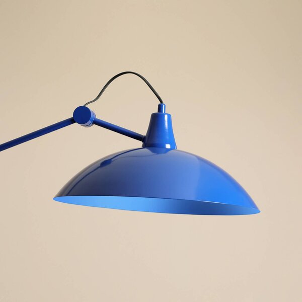 Lampa wisząca designerska Melos ALDEX, możliwość ściemniania, niebieski, salon / jadalnia, metal, skandynawski