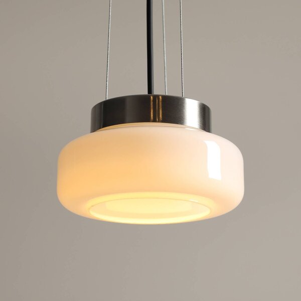 Lampa wisząca designerska BonBon ALDEX, możliwość ściemniania, kremowy / amber, salon / jadalnia, design