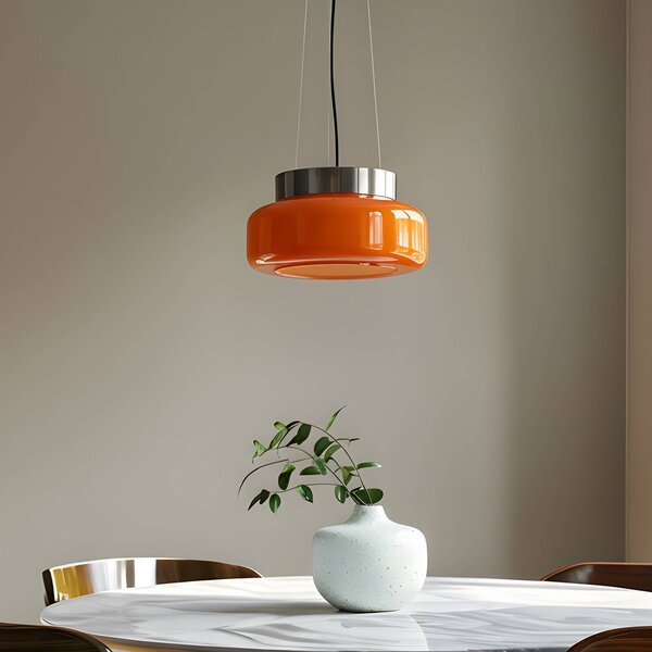 Lampa wisząca designerska BonBon ALDEX, możliwość ściemniania, żółty / pomarańczowy, salon / jadalnia, design