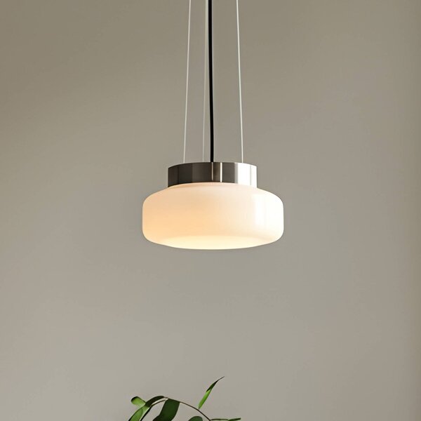 Lampa wisząca designerska BonBon ALDEX, możliwość ściemniania, kremowy / amber, salon / jadalnia, design