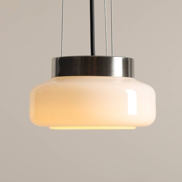 Lampa wisząca designerska BonBon ALDEX, możliwość ściemniania, kremowy / amber, salon / jadalnia, design