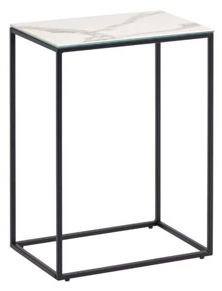 Stolik z ceramicznym blatem 30x45 cm Rewena – Kave Home